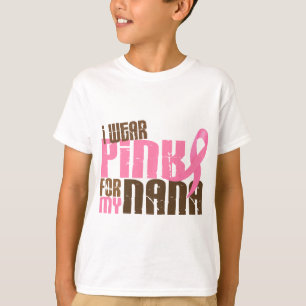 Camiseta Cáncer de pecho LLEVO el ROSA PARA MI NANA 6,3