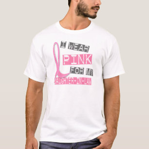 Camiseta Cáncer de pecho llevo el rosa para mi nuera