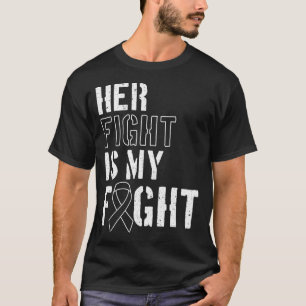 Camiseta Cáncer de piel Su Lucha Es Mi Melanoma De Lucha