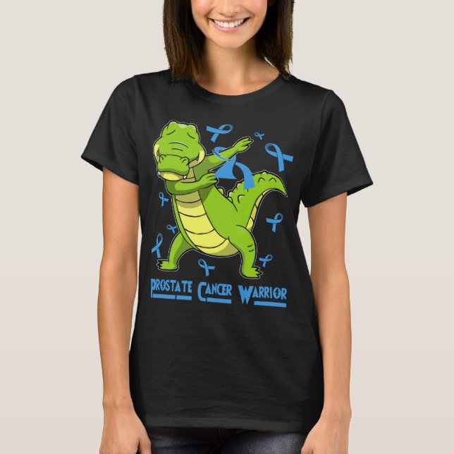 Camiseta Cáncer de próstata de lagarto (Anverso)