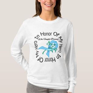 Camiseta Cáncer De Próstata En Honor De Mi Héroe