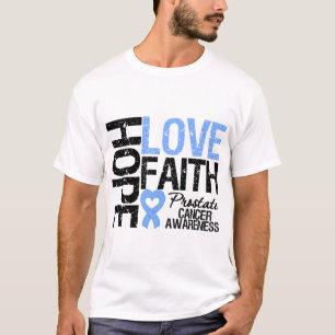 Camiseta Cáncer de próstata Esperanza Amar la Fe