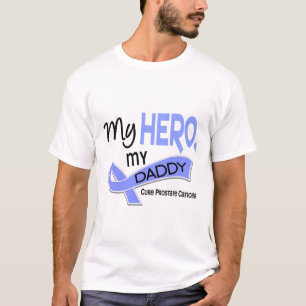 Camiseta Cáncer de próstata MI HÉROE, MI PAPÁ 42