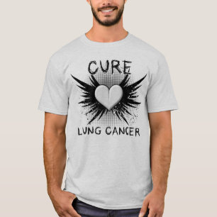 Camiseta Cáncer de pulmón de la curación