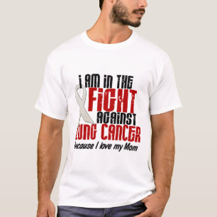 Camiseta Cáncer de pulmón EN la mamá de la LUCHA 1