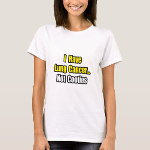 Camiseta Cáncer de pulmón... no corbatas