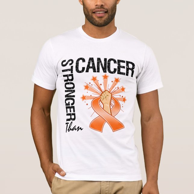 Camiseta Cáncer de riñón - Más fuerte que el cáncer2 (Anverso)
