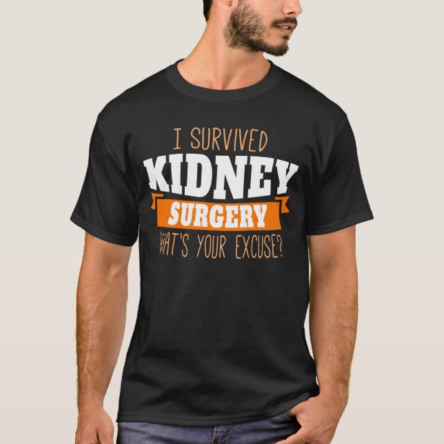 Camiseta Cáncer de riñón sobreviviente de tumor (Anverso)