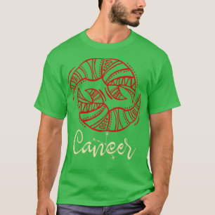 Camiseta Cáncer de Rótulo zodiaco