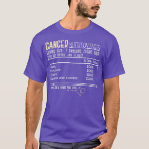 Camiseta Cáncer de Rótulos zodiacos