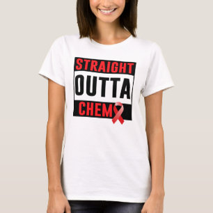 Camiseta cáncer de sangre directo fuera de quimioterapia