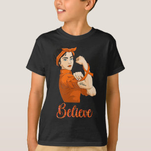 Camiseta Cáncer de sangre femenino fuerte 2
