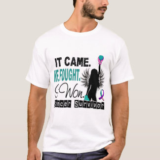 Camiseta Cáncer de tiroides del superviviente 22