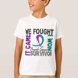 Camiseta Cáncer de tiroides del superviviente 5