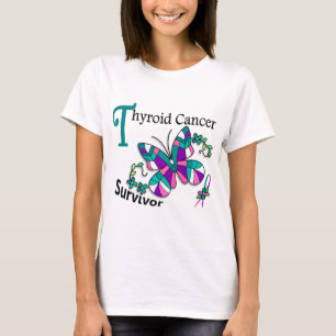 Camiseta Cáncer de tiroides del superviviente 6