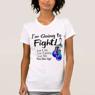 Camiseta Cáncer de tiroides voy a luchar
