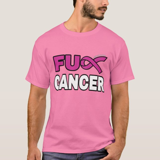 Camiseta CÁNCER DE UFU... Cáncer de mama (Anverso)