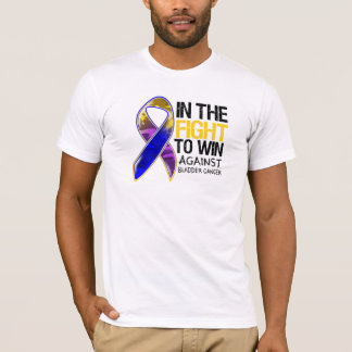 Camiseta Cáncer de vejiga - lucha a ganar