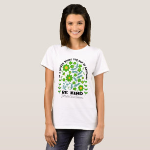 Camiseta Cáncer de vesícula de vesícula de Floral de Boho