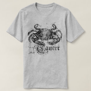 Camiseta Cáncer de zodiaco vintage