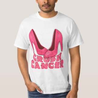 Camiseta Cáncer del agolpamiento con los estiletes