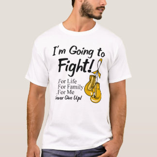 Camiseta Cáncer del apéndice voy a luchar