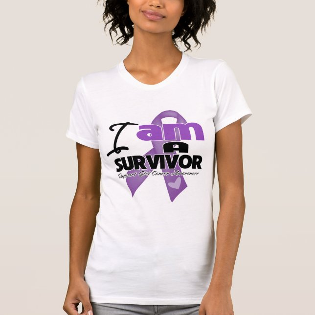 Camiseta Cáncer del ESENCIAL - soy un superviviente (Anverso)