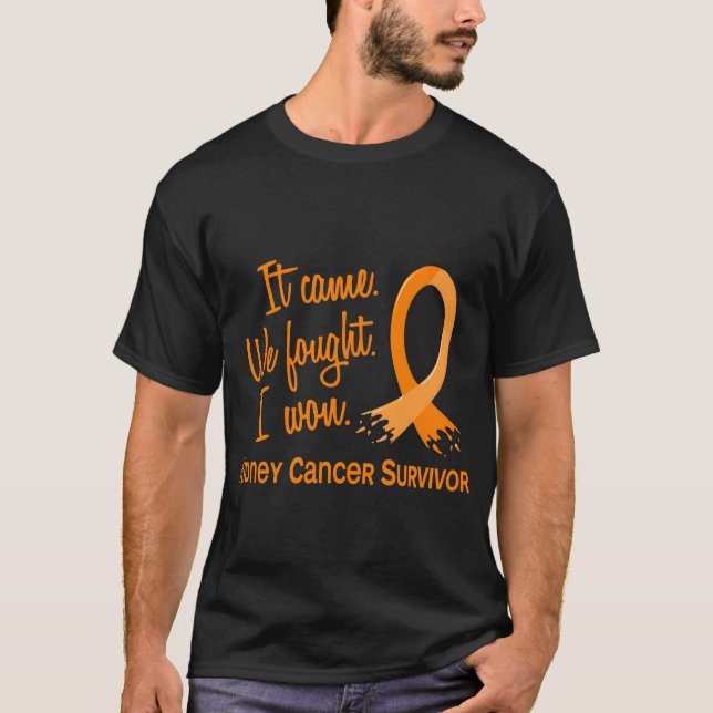 Camiseta Cáncer del riñón del superviviente 11 (Anverso)