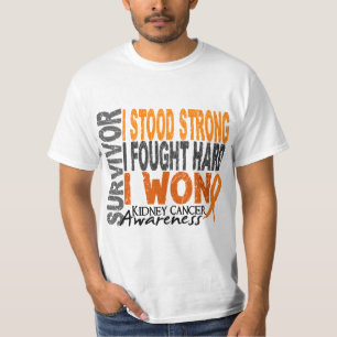 Camiseta Cáncer del riñón del superviviente 4