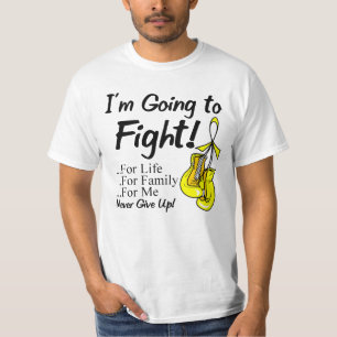 Camiseta Cáncer del sarcoma voy a luchar