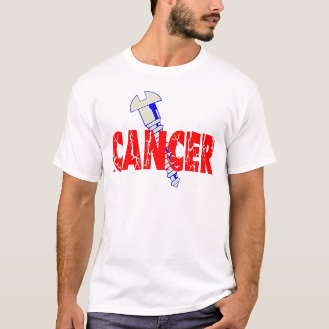 Camiseta Cáncer del tornillo (Anverso)