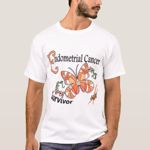 Camiseta Cáncer endometrial del superviviente 6
