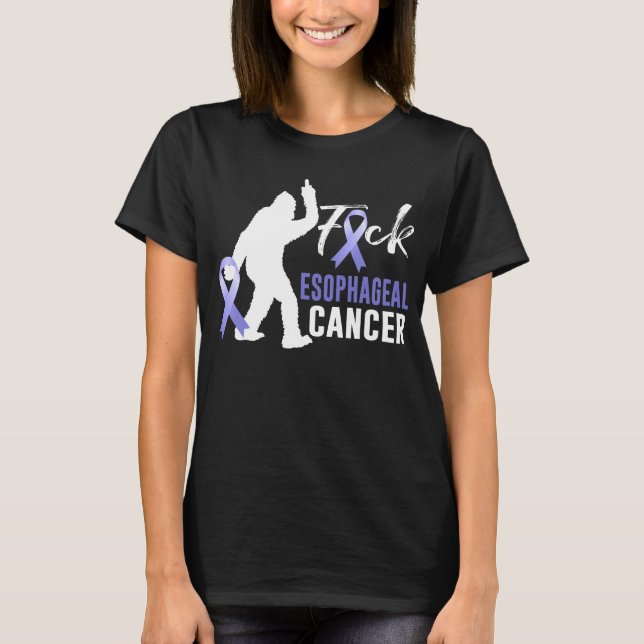 Camiseta Cáncer esofágico de Gran Pata F.uck  (Anverso)