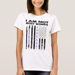 Camiseta Cáncer esofágico no soy la mayoría de las mujer