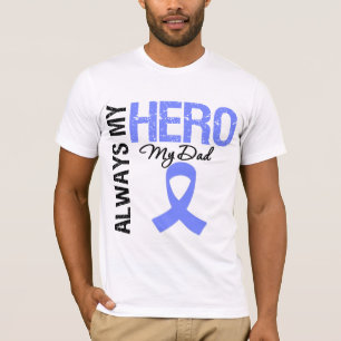 Camiseta Cáncer esofágico siempre mi héroe mi papá