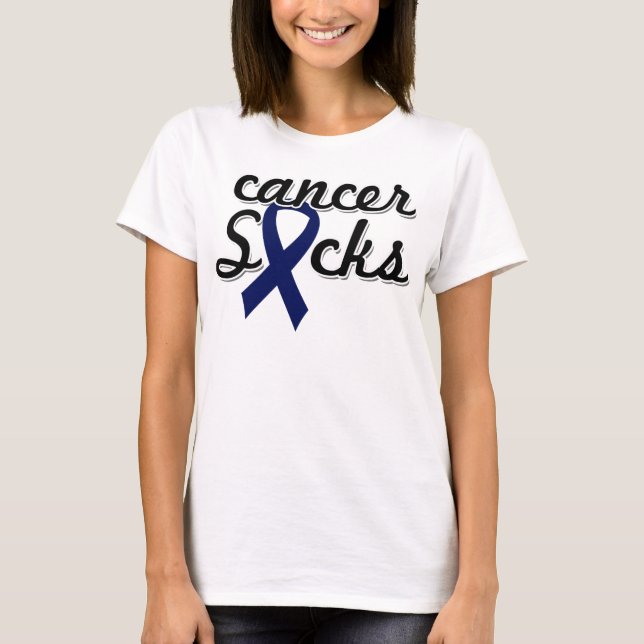Camiseta Cáncer golpea a la cabeza del círculo de mujeres c (Anverso)
