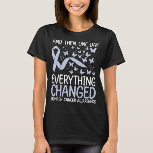 Camiseta Cáncer Guerrero Cinta Cinta Cáncer de Estómago 