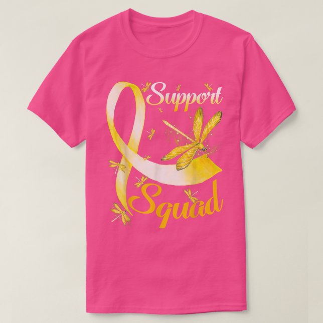 Camiseta Cáncer infantil A de la brigada de apoyo a los gue (Diseño del anverso)