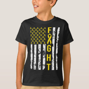 Camiseta Cáncer infantil disfraz lucha norteamericana
