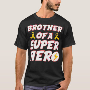 Camiseta Cáncer Infantil Hermano De Una Rib Familiar De Sup