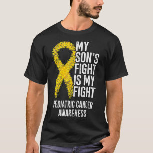 Camiseta Cáncer infantil La lucha de mi hijo es mi pediatra