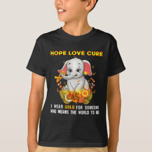 Camiseta Cáncer infantil lucha contra el cáncer