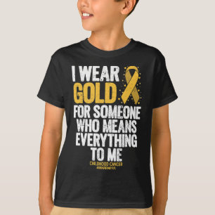 Camiseta Cáncer infantil para la prevención del cáncer infa