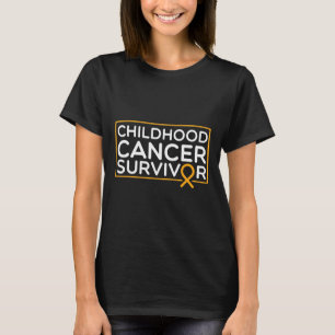 Camiseta Cáncer infantil Superviviente de cáncer infantil C
