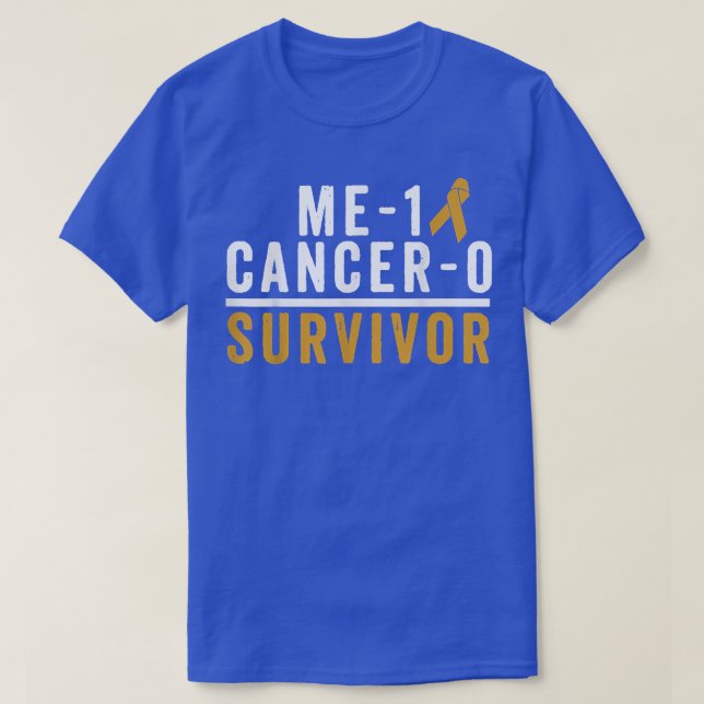 Camiseta Cáncer infantil Superviviente de cáncer Rib de oro (Diseño del anverso)