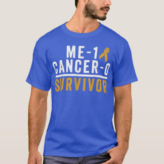 Camiseta Cáncer infantil Superviviente de cáncer Rib de oro