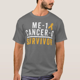 Camiseta Cáncer infantil Superviviente de cáncer Rib de oro
