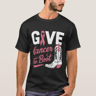 Camiseta Cáncer La Cinta Rosa Del Cáncer De Mama De La Boqu
