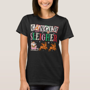 Camiseta Cáncer Navidades más agudos Cáncer de Riñón Santa