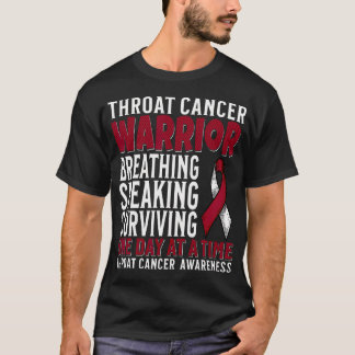 Camiseta Cáncer Oral de Cabeza y Cuello Conciencia sobre el